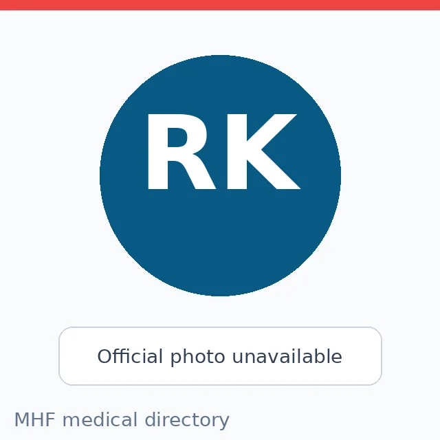 Dr. Robbie K George
